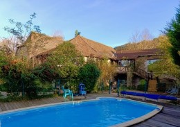 1513 - BELLE MAISON EN PIERRES ET SES DEUX GITES ET SA PISCINE, SUR 7871 m2, PROCHE DE FIGEAC (LOT) 1513 - BELLE MAISON EN PIERRES ET SES DEUX GITES ET SA PISCINE, SUR 7871 m2, PROCHE DE FIGEAC (LOT)